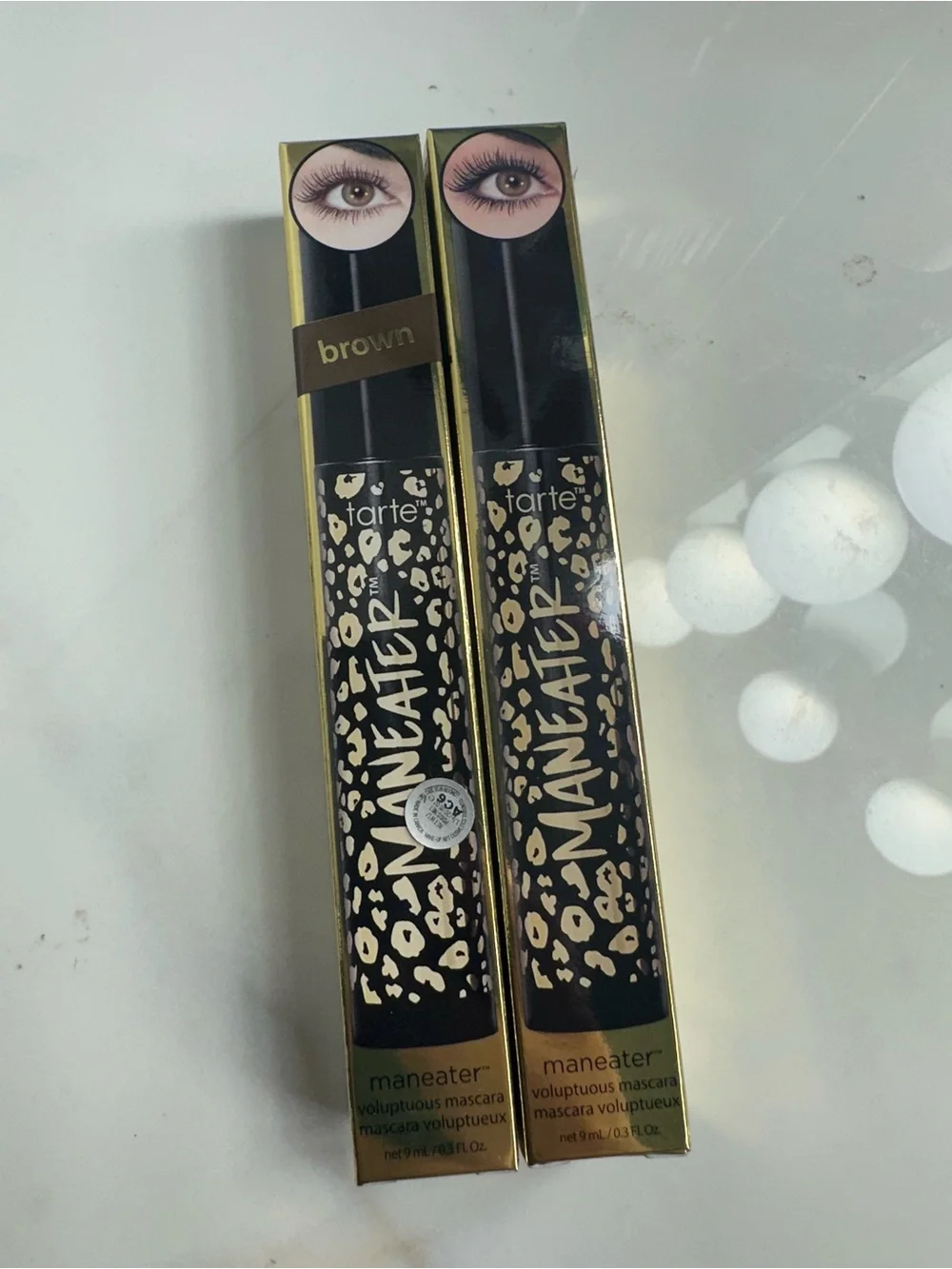 Tarte Maneater Mascara — Duo Black and Brown